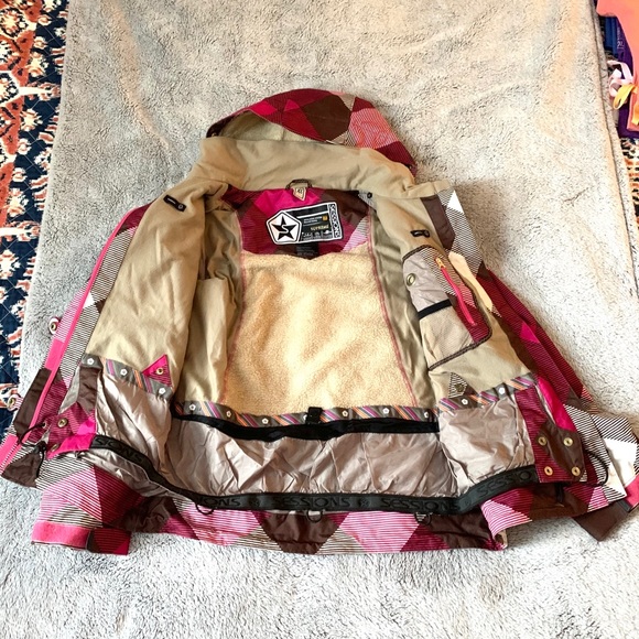 SESSIONS ski/snowboarding jacket size XS - Picture 9 of 11
